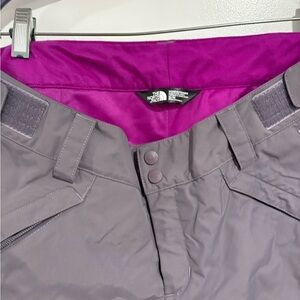The North Face Purple and Gray Snow / Ski Pants 🏂